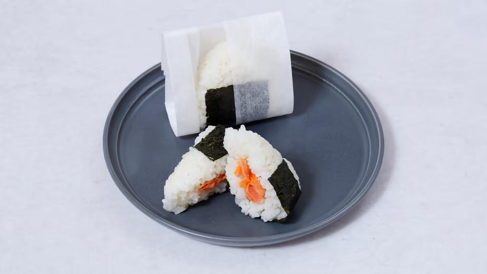 Rice Balls made with Naturally Cultivated Rice