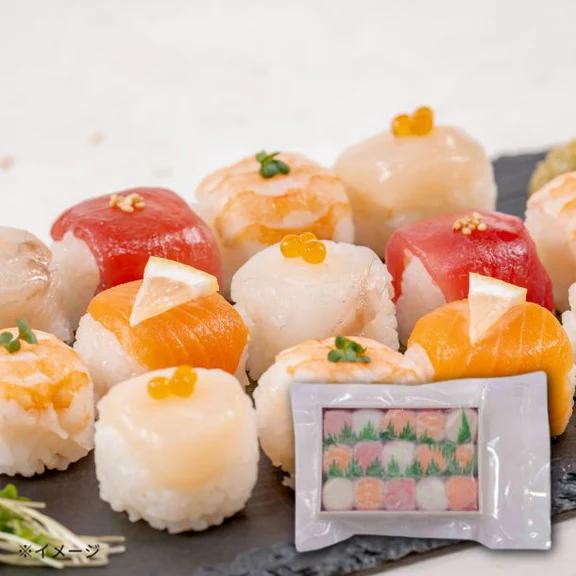 Temari Sushi (bite-sized sushi balls) – Seafood (Salmon, Shrimp, Tuna, Sea Bream, etc.)