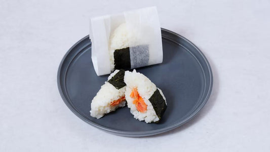 Rice Balls made with Naturally Cultivated Rice